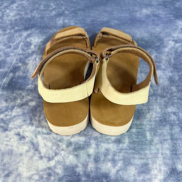 Madewell Maggie Sandal in Colorblock Sz 7 - Picture 7 of 8